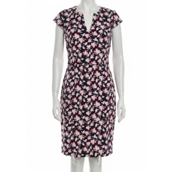 Banana Republic Dresses & Skirts - Banana Republic Navy and Pink Floral Mini Dress, 0, NWT ✔️